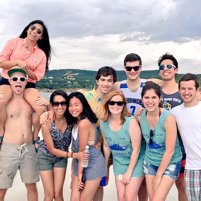 Win or lose, we always have a reason to celebrate! Our bros had a blast at boat party this weekend ⛵️🍹☀️