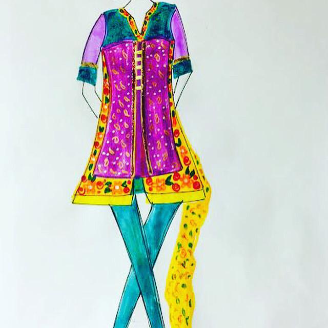 indian kurti by designer ravi at Coroflotcom