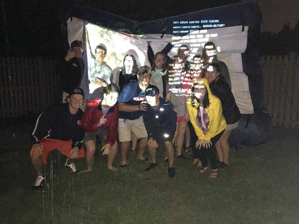 I wouldn't have wanted to have movie night in the rain with anyone else! Y'all rock ❤️