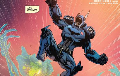MARCUSPACK16's tweet photo. Current Batman to end Batman day #gordon #robobat http://t.co/I4kyEcgDdZ