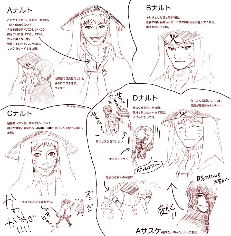 Wakame イタチツアーレポ Dナルトの兄さん Bサスケのサスケ 前回の配役はこちらを参照ください T Co Si8zbhdudw 中忍にまで目がないと言われる薄スケとは T Co 8puwps9o1c