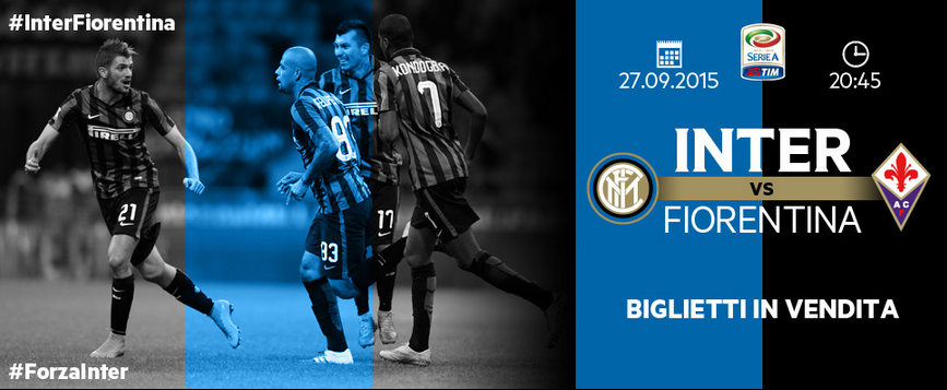 FansNerazzurri's tweet photo. #InterDay: Inter vs Fiorentina | Senin, 28 September 2015 | 01.45 WIB | Wasit : Damato | Fetival Live &amp; Nex. #SerieA http://t.co/PAl1PgHKKJ