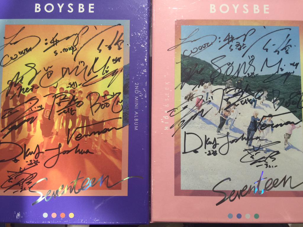 流行のアイテム SEVENTEEN 全員 サイン bestflexcoatings.com