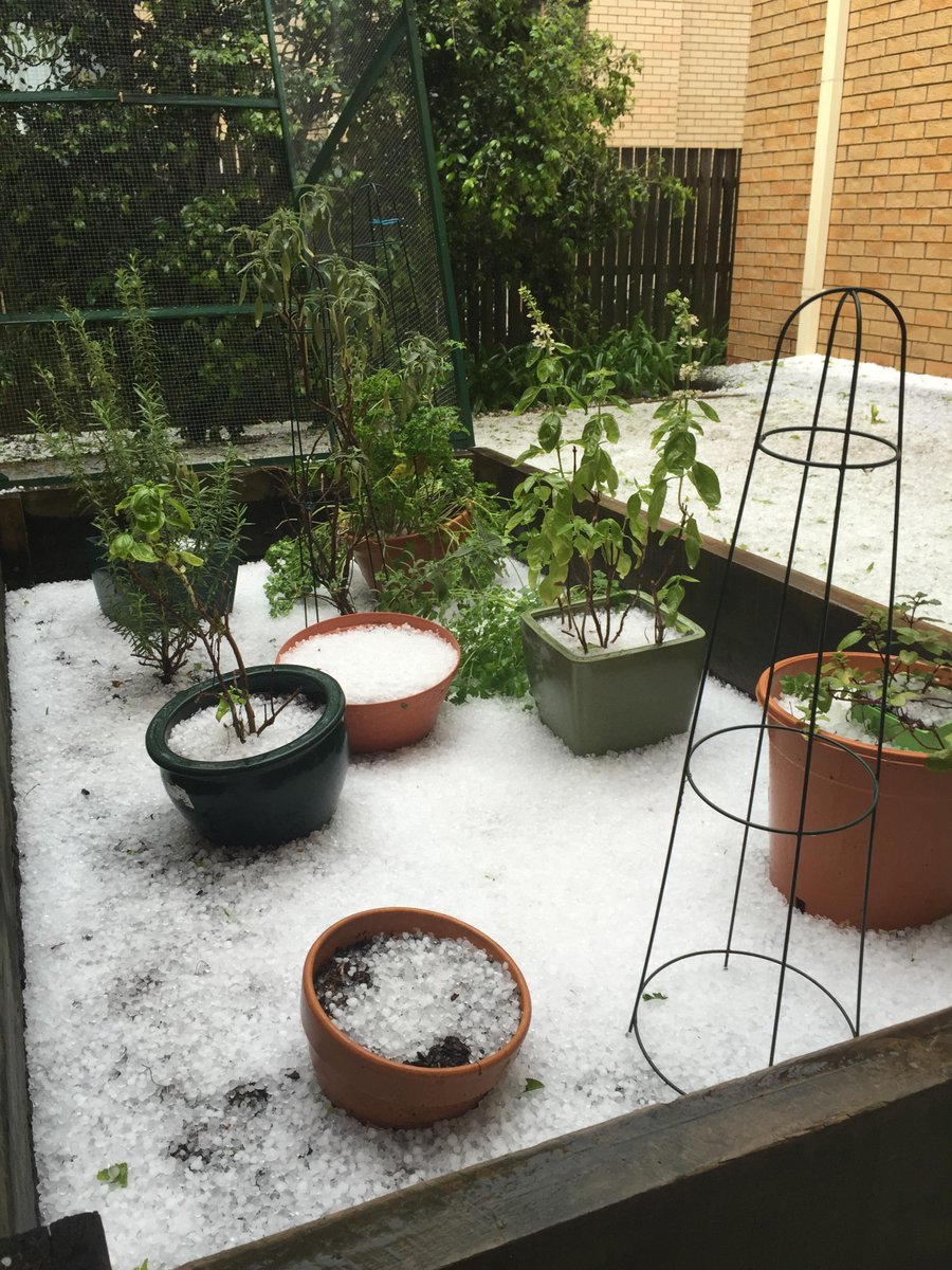 Mr_Craig_74's tweet photo. That was one impressive hailstorm #BNEStorm #Taringa http://t.co/Kn9gBMXMdv
