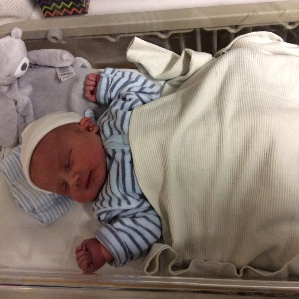 MaryAmy94's tweet photo. This special little man was born Tuesday #baby #newborn http://t.co/MlJMaPp4hS