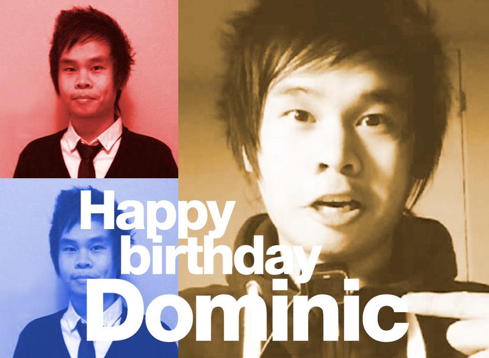 Happy bday Dominic Panganiban :)    
