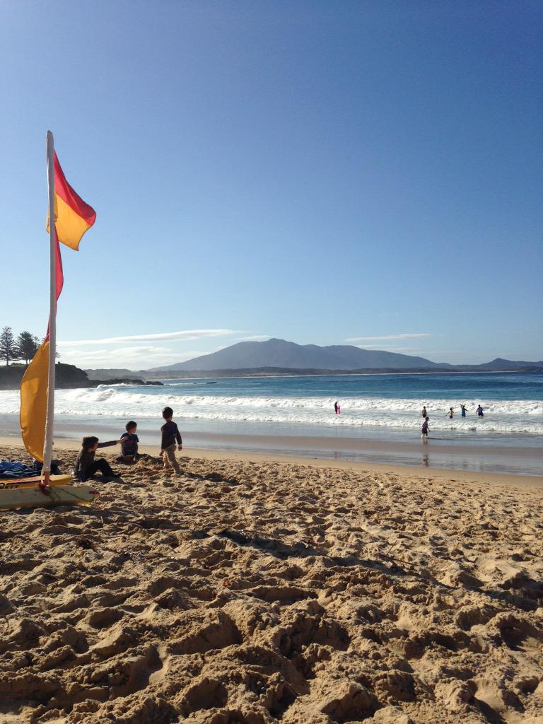 Beautiful afternoon on patrol with Bermagui Surf Rescue #bermagui #summerisnearlyhere