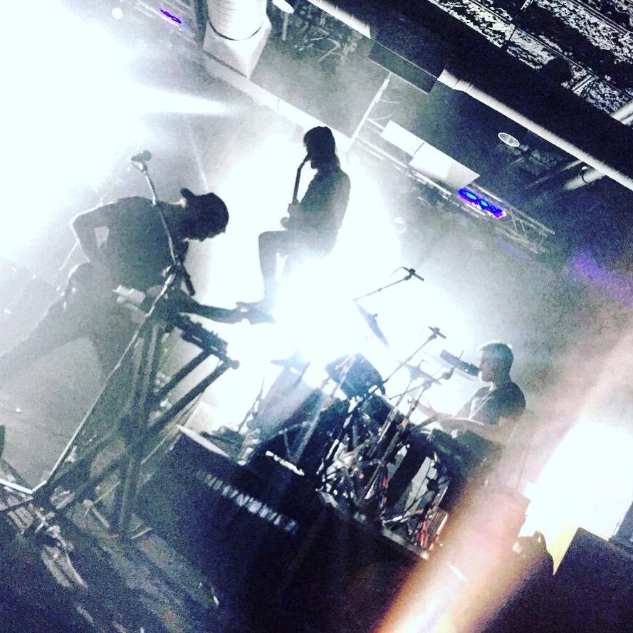 MoonTaxi's tweet photo. That one time Trevor stood on Tommy's bass... Thank you Columbia, SC for an amazing night. http://t.co/mwuKB3BZlD
