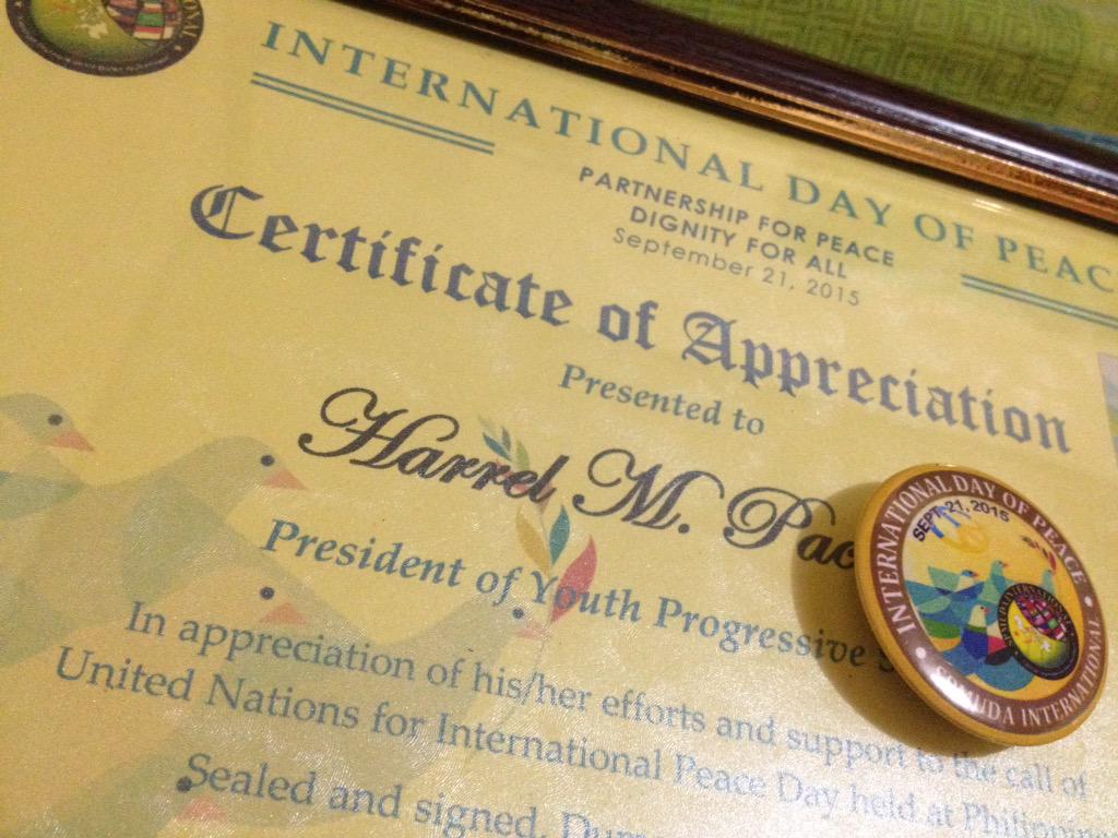 harrelpres's tweet photo. Partnership for Peace Dignity for All✔️ Thnks #SPMUDA #International #Peace #Day #2030NOW #YES4SDG #UN #change #world http://t.co/6sq78J2qWV