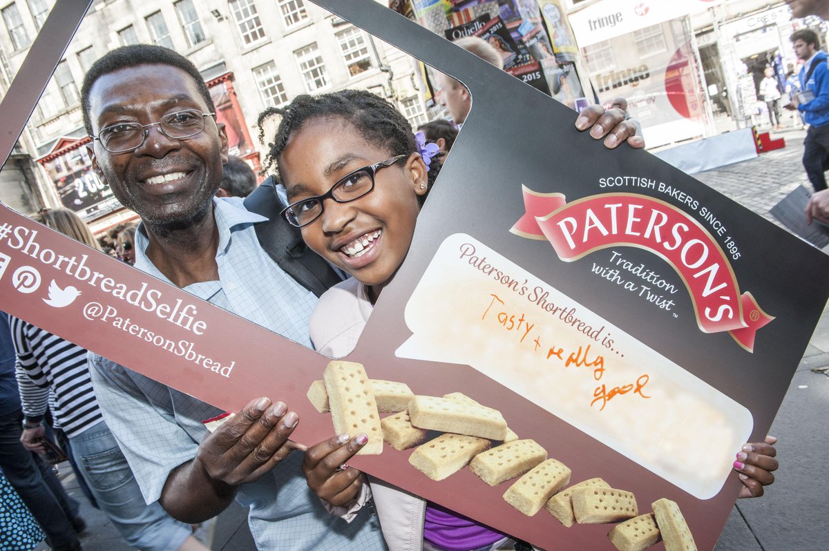 PatersonSbread's tweet photo. If you're enjoying Paterson's Shortbread this weekend, why not send us your #ShortbreadSelfie! http://t.co/yk1T1hDoYA