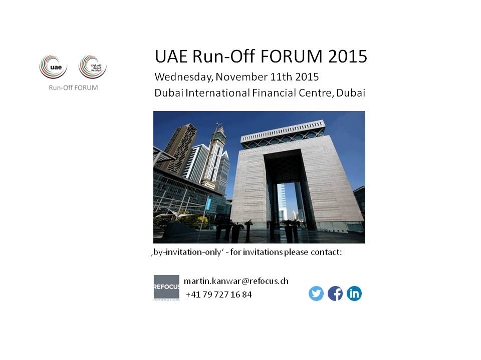 REFOCUS_LLC's tweet photo. @REFOCUS_LLC LLC is the organizer of the first UAE Run-Off FORUM, November 11th 2015 in Dubai. http://t.co/tKZme7YQRf