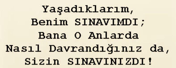 Esselamünaleyküm Cümleten Mutlu Pazarlar🌹Hayat Bin Nasihattan Öte İmtihansa Geriye Değil İleri Bakmak Makbuldür