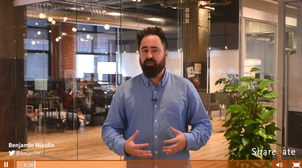 Nintex's tweet image. Watch a video from @bniaulin @sharegatetools about #Nintex workflow migration- ow.ly/SGLqF