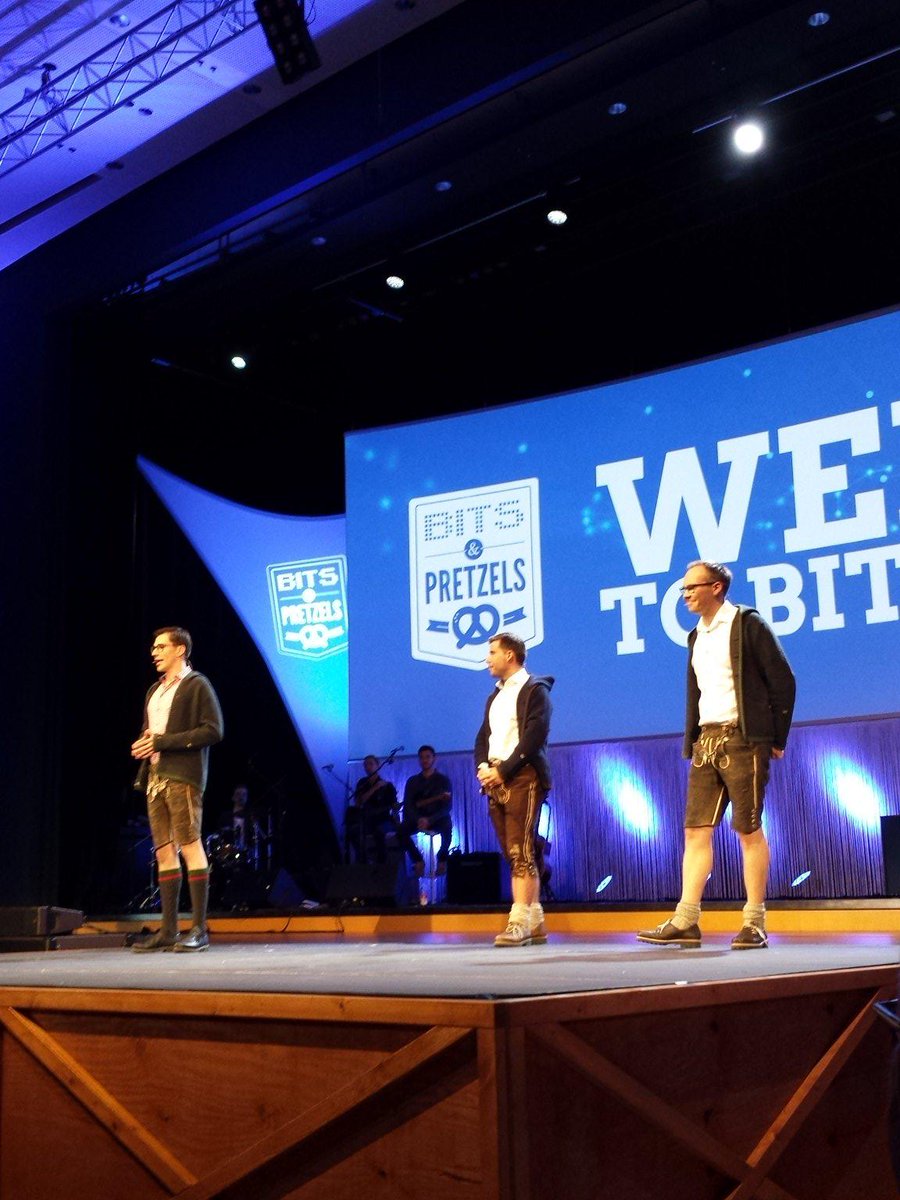 It's on! #bitsandpretzels