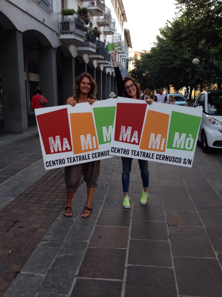 #SaveTheDate #ScuoladiTeatro #MaMiMó <a href="/ComuneCernusco/">Comune Cernusco S.N.</a> serata di presentazione lunedì 28 <a href="/GiovDirez/">Giovani Direzioni</a> <a href="/LombardiaOnLine/">Bridge Stonetyre</a>