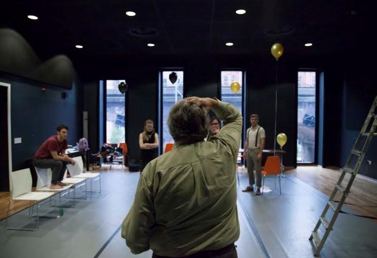 RansackTheatre's tweet photo. Final day @FlowSalford #EnvelopedInVelvet! Tix on door for 4pm, head down for beer + balloons #AlternativeSundayRoast http://t.co/2aiYYt2NHi