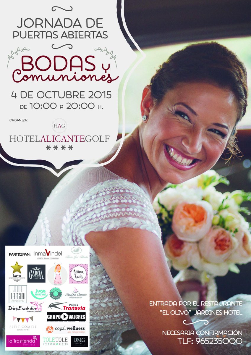 HAlicanteGolf's tweet photo. Jornada de Puertas Abiertas el próximo Domingo 4 de octubre. Eventos con Encanto en exterior con vistas al lago :-) http://t.co/6iTrJLlTIc