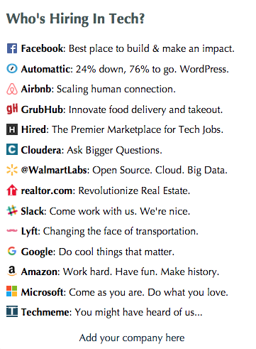 CB Insights on X: “Who has the best recruiting tagline? Who has