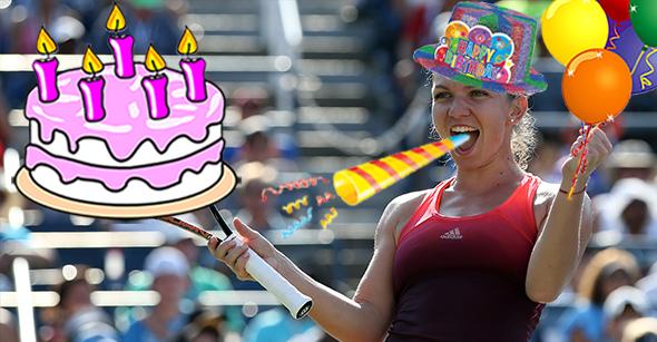 WTA \"Happy Birthday Simona_Halep from the    