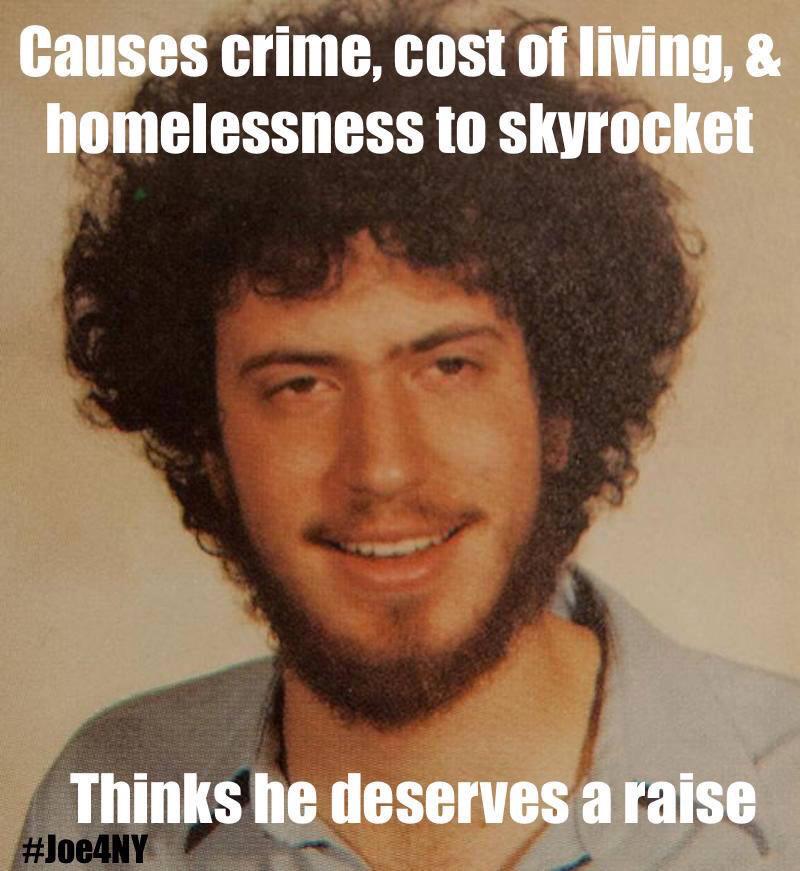 DalyMJB's tweet photo. Higher pay 4 @BilldeBlasio ??Vote @Joe_4_NY & send de Blasio a #midtermmessage http://t.co/spyCa9rMIV via @youtube http://t.co/KkVW4e50nU