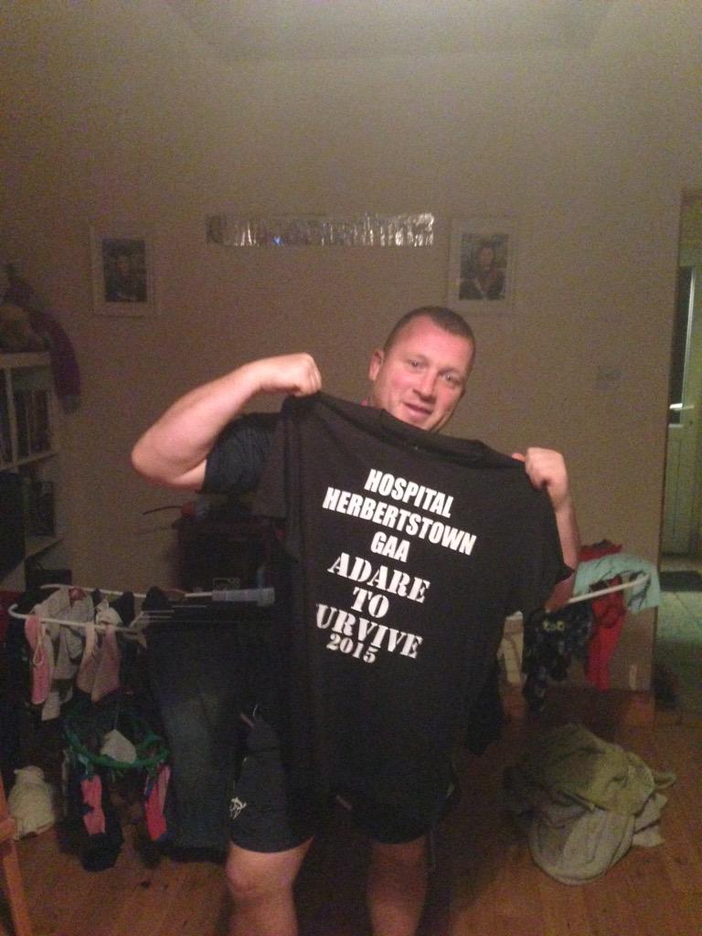 Congrats to <a href="/iamshane76/">Shane Markham</a> who has reached peak physical fitness in a bid to better his PB of 6hr 47 mins over 7K #proud