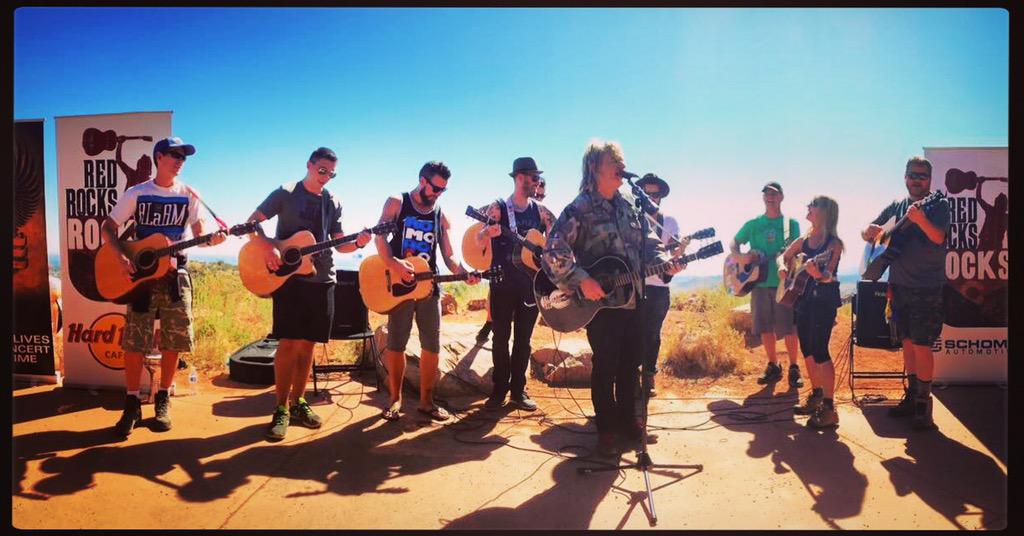 julespeters's tweet image. #RedRocksRocks @LHSF @LHSUK @DeleteBC @getswabbed @thealarm