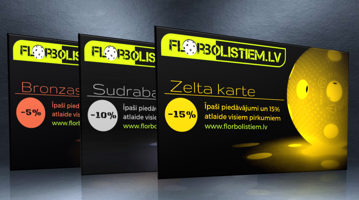 Florbolistiem's tweet photo. KONKURSS: Seko mums un RT šo ziņu, šovakar izlozēsim 3 laimīgos, kas savā īpašumā saņems ''Zelta klientu kartes'' .. http://t.co/xBMCuhik46