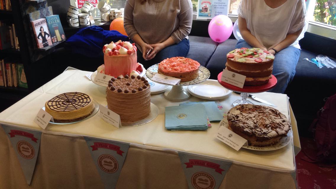 A great event with <a href="/clandestinecake/">Tiana Russell</a> yesterday.  Fantastical cakes galore!  We had to sample them of course : )