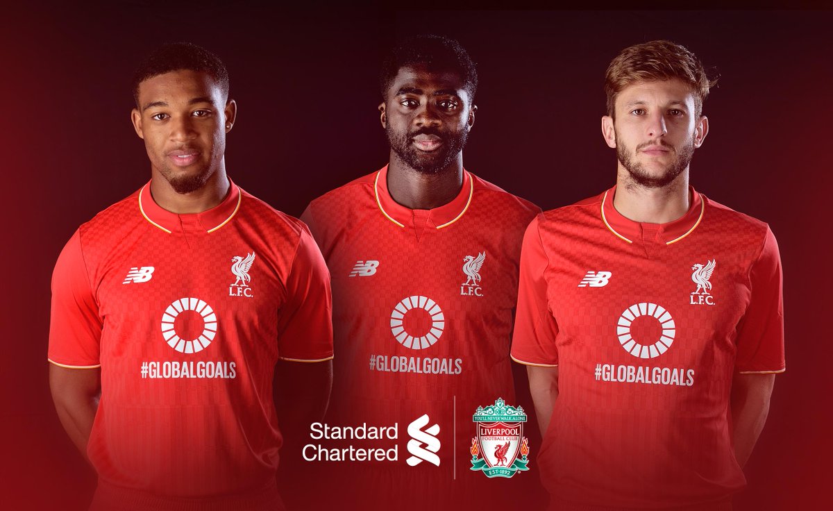 LFC's tweet photo. #GlobalGoals. It’s time to change the world. RT to win a signed, match-worn #LFC shirt. T&amp;Cs: http://t.co/9yykmQ4bBv http://t.co/6JDN02y7nb