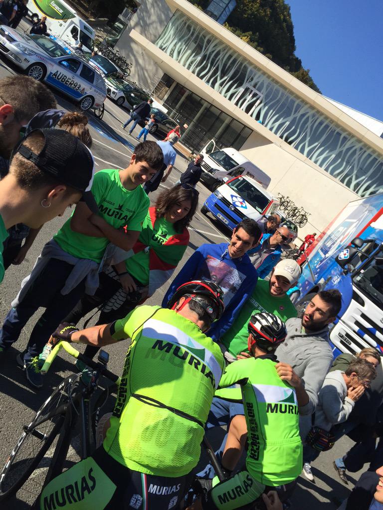 #TourDuGevaudan - <a href="/MuriasTeam/">Euskadi Murias</a> with lot of fans