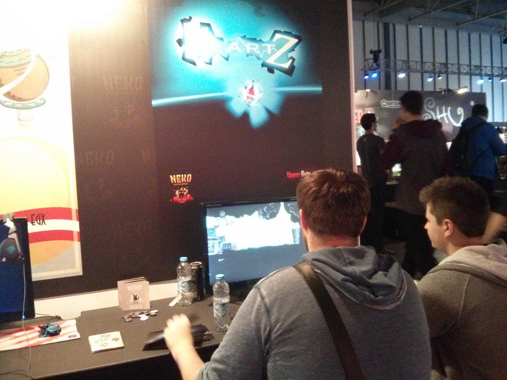 UpperByteEN's tweet image. EGX, day 4, here we go! #EGX2015 #HZGame