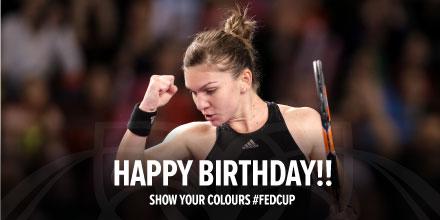 Wishing a very Happy 24th Birthday today! Simona has played 13 ties for Romania since 2010 