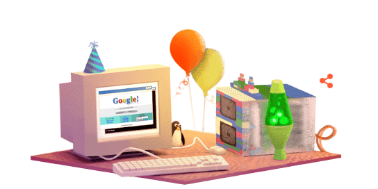 buttontech's tweet image. Happy 17th Birthday Google!