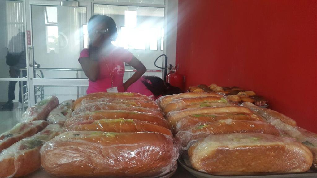 WAI_Kenya's tweet photo. @ArtcaffeKenya besides other bakeries provided great snacks during #GIAD
#GirlsInAviationDay
#WAIKenyaChapter http://t.co/sMYOJDM4lq