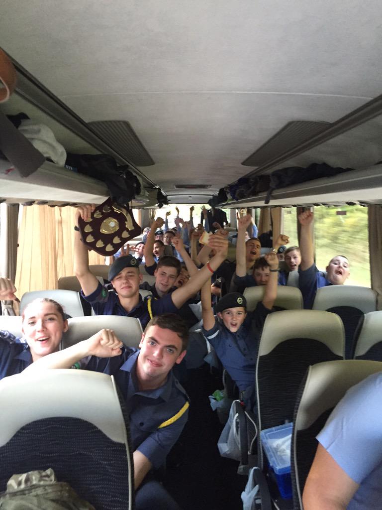 1223Squadron's tweet photo. Proud to be a part of @no1welshatc! Second at RFTD, First for the Banner! @ComdtAC @carolvorders @WandWAirCadets http://t.co/98YJNOIRLD