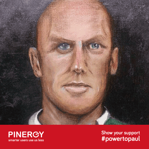 Pinergy's tweet photo. Best of luck to Paul today! Ger Murphy is giving #powertopaul with this amazing painting! What do you think? http://t.co/bEw8q0glcw