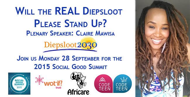 clairemawisa's tweet photo. looking forward to spending my day in diepsloot tomorrow, hope to see you there! @Diepsloot2030 @Africare @Wotiftrust http://t.co/jZbHSYezfq