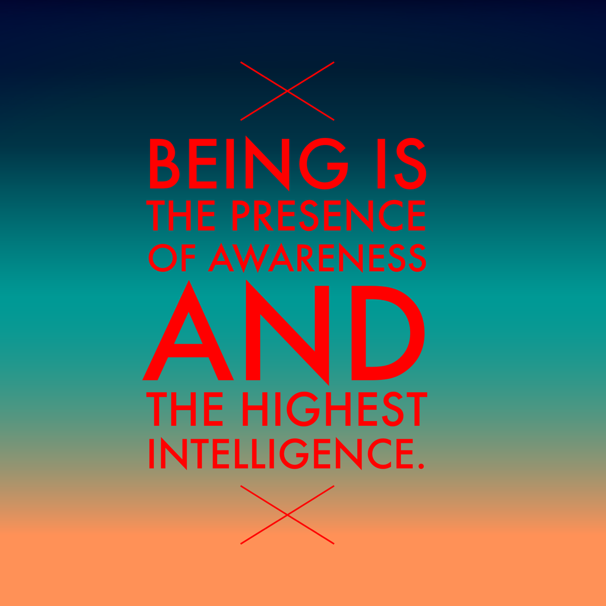 DeepakChopra's tweet photo. The highest intelligence http://t.co/eInJF73MHE