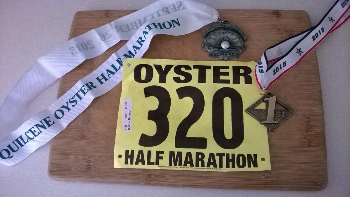 irunningtips's tweet image. 9/26/15 quilcenehalfmarathon.com/half-marathon-… 1st place in age 60-64 in 1h 52m 37s Very hilly course irunningtips.com