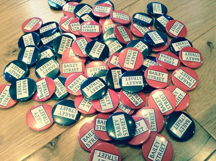 band_badges's tweet photo. Ace badges we made for Sheffield based Bailey Street #bandbadges #design #keepmusiclive http://t.co/IFbHl715oP