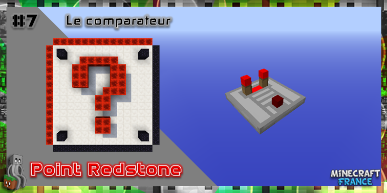 PointRedstone's tweet photo. Nouvel épisode du #PointRedstone sur @minecraft_fra pour tout savoir sur le comparateur : http://t.co/4Xd6cPPbIw http://t.co/Mr8KRDhbnD