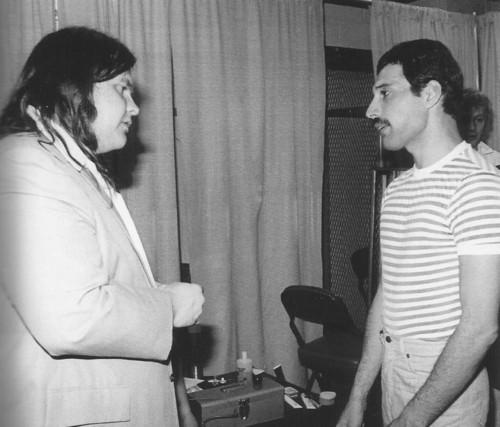  Happy 68th Birthday, Meat Loaf ! (Freddie Mercury and Meat Loaf, in New York City, 1982)
 