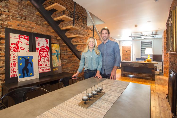PittsburghMag's tweet photo. Labor of Love: @WPXI reporter trades heels for hard hat to renovate @lvpgh row house: http://t.co/ttuvnrcxsH http://t.co/tFh4wRn26k