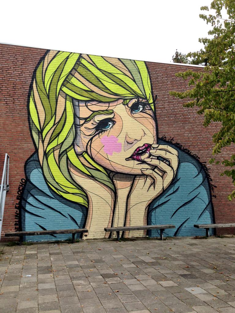 HenryHuiskamp's tweet photo. Streetart-Streetdance! Mooie toevoegingen aan de stad! http://t.co/oabzDXnobY