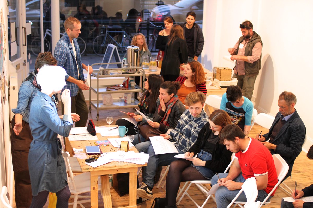 ONCA_Arts's tweet photo. Great launch of #FutureCoast @ONCAnetwork last night... Come and leave a voicemail from the future! http://t.co/A6U5dhyF0h