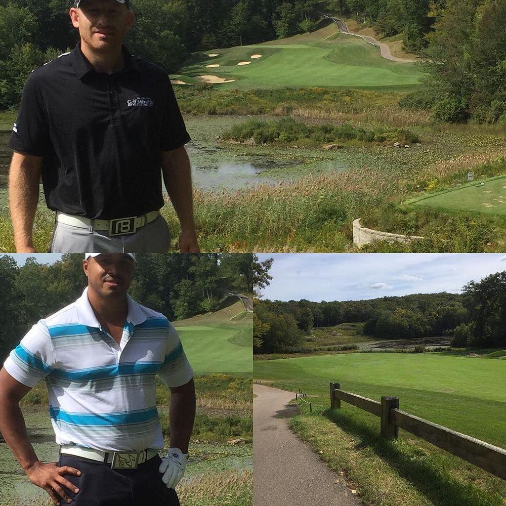 NXT18_Golf's tweet photo. Great day of golf at @lake_of_isles in CT... #nxt18golf #custombeltbuckle #custombelt #cus… http://t.co/DueOnm7Wed http://t.co/ISLzcS7npv