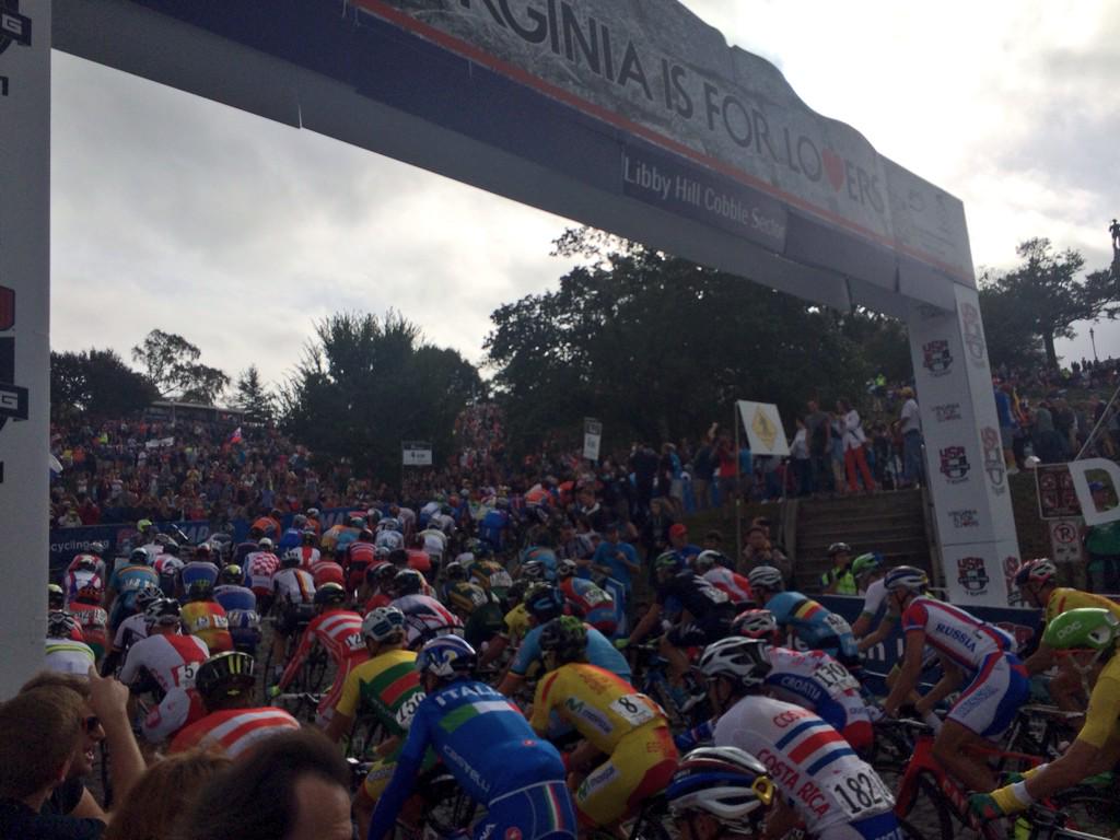 The world is here! #Richmond2015