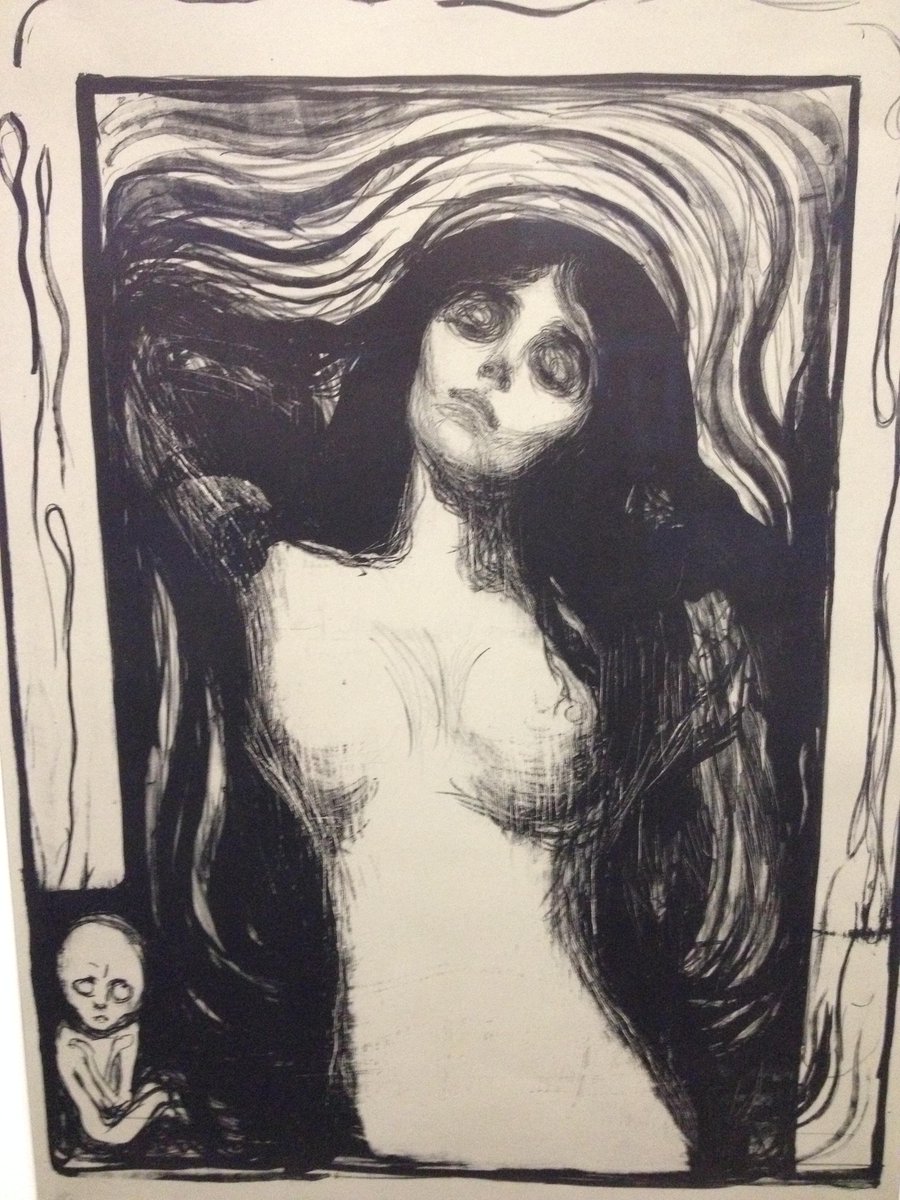 patrickmunnich's tweet image. true inspiration. check out the edvard munch exhibition at albertina. #edvardmunch #albertinamunch #albertina #art