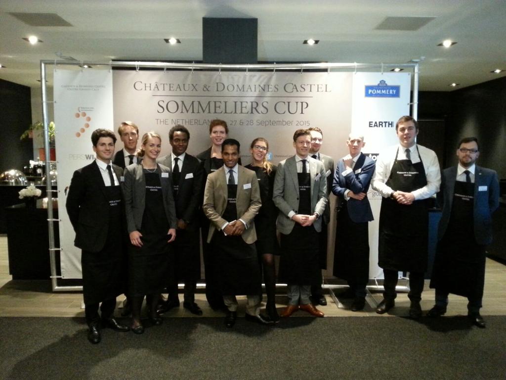 Make the best of it! Good luck! #CSC2015 #CastelSommeliersCup2015