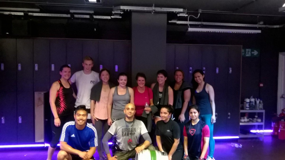 pashadas's tweet image. Well done to all the rawers who attended URBAN RAW this morning. Awesome effort. Even your instructor was sweating:)